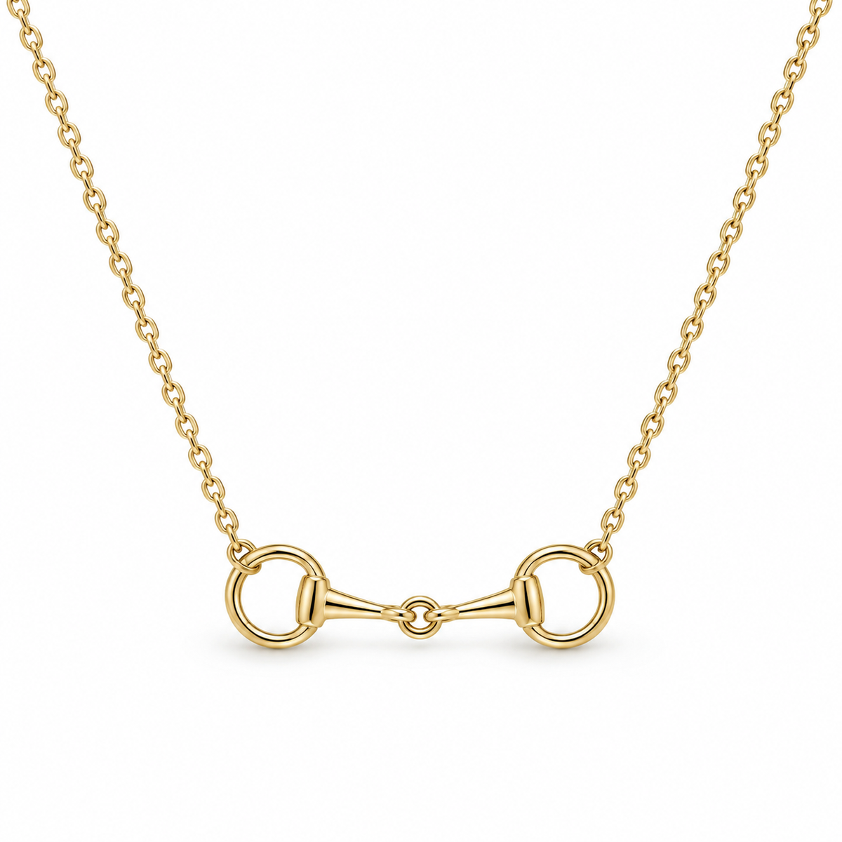 EQUESTRIAN COLLECTION: Small Size Horse Snaffle Pendant