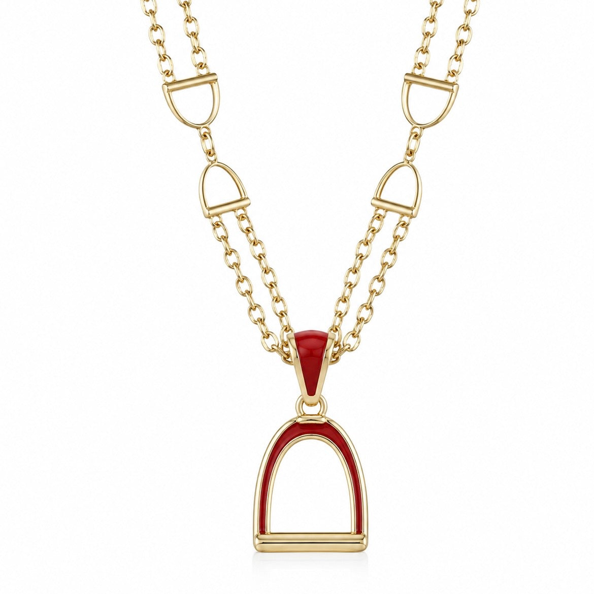 EQUESTRIAN COLLECTION: Stirrup Pendant