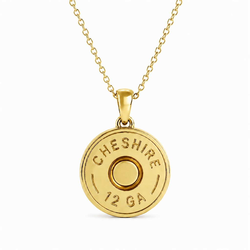 MENS SHOTGUN COLLECTION: 12 Gauge Pendant Gold