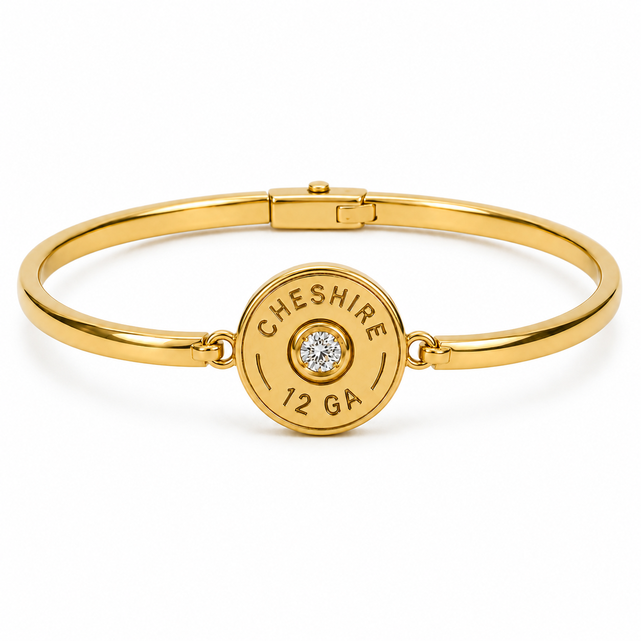 SHOTGUN COLLECTION: Cheshire 12 Gauge Bangle Gold