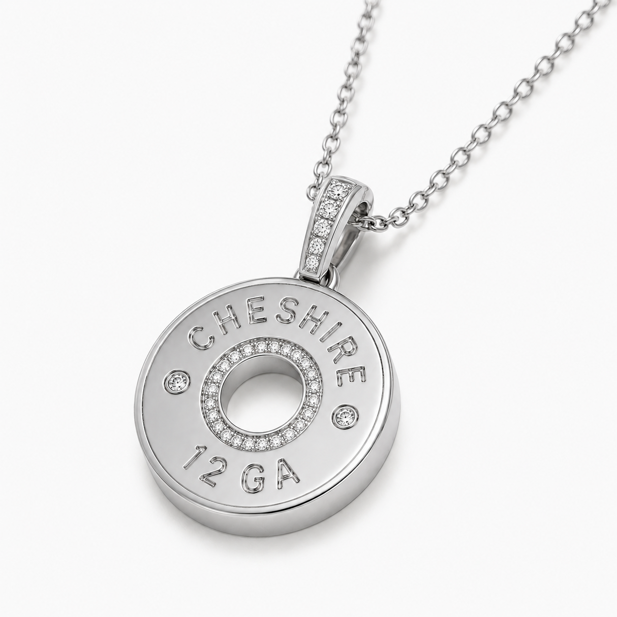 SHOTGUN COLLECTION: 12 Gauge Hollow Pendant