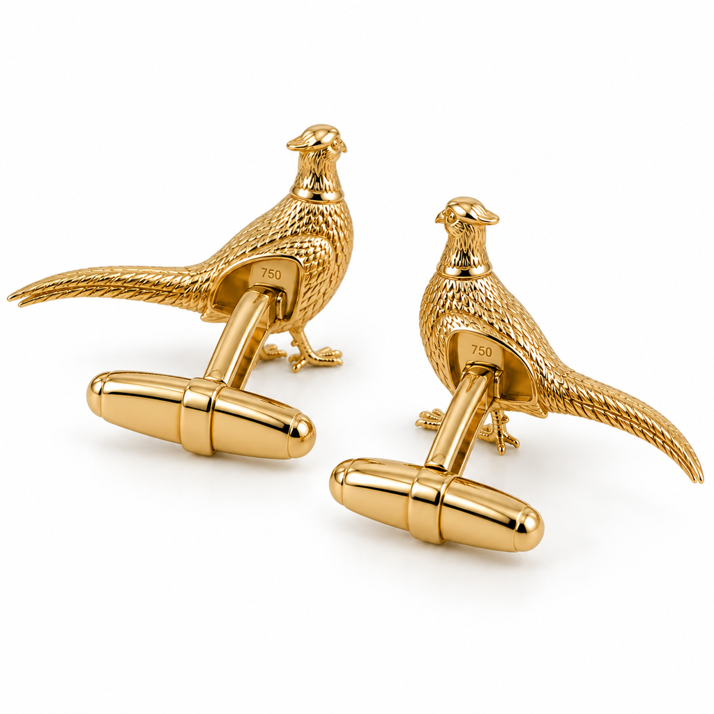 SHOTGUN COLLECTION: Pheasant Cuff Links
