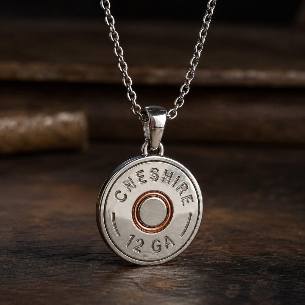 MENS SHOTGUN COLLECTION: 12 Gauge Pendant Mix Metal