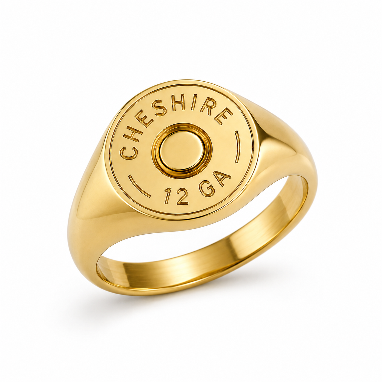 MENS SHOTGUN COLLECTION: Cheshire 12 Gauge Solid Signet