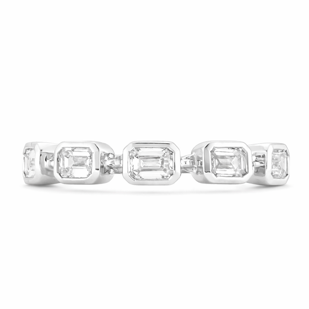 RING COLLECTION: Emerald Eternity Ring