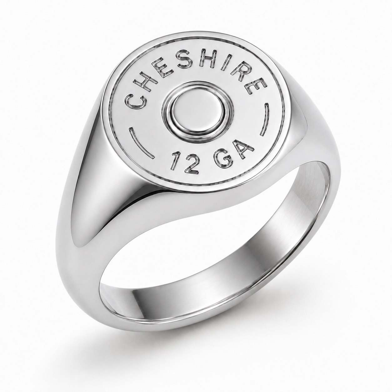 MENS SHOTGUN COLLECTION: Cheshire 12 Gauge Solid Signet