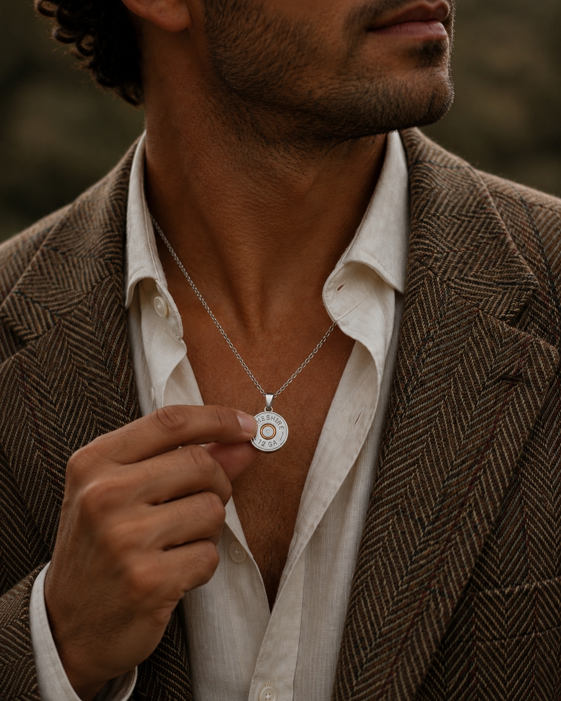 MENS SHOTGUN COLLECTION: 12 Gauge Pendant Mix Metal