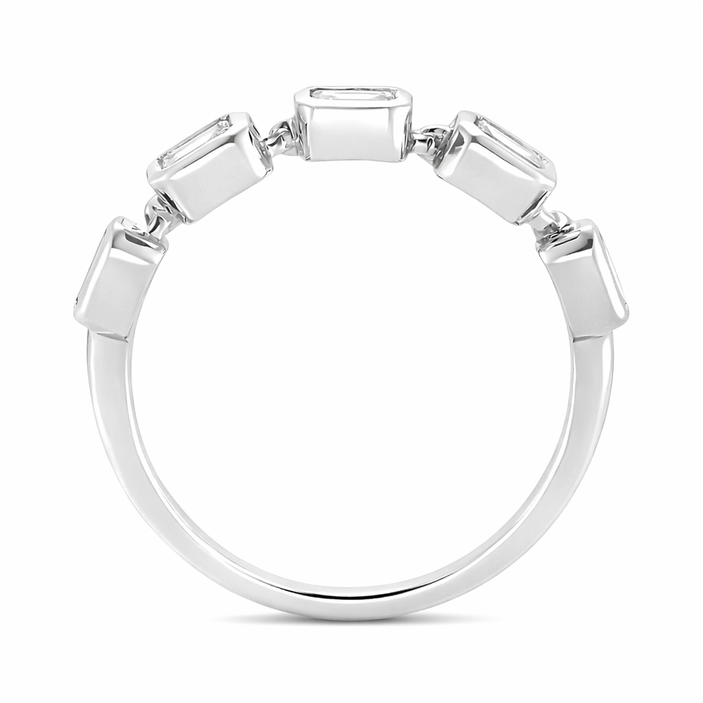 RING COLLECTION: Emerald Eternity Ring