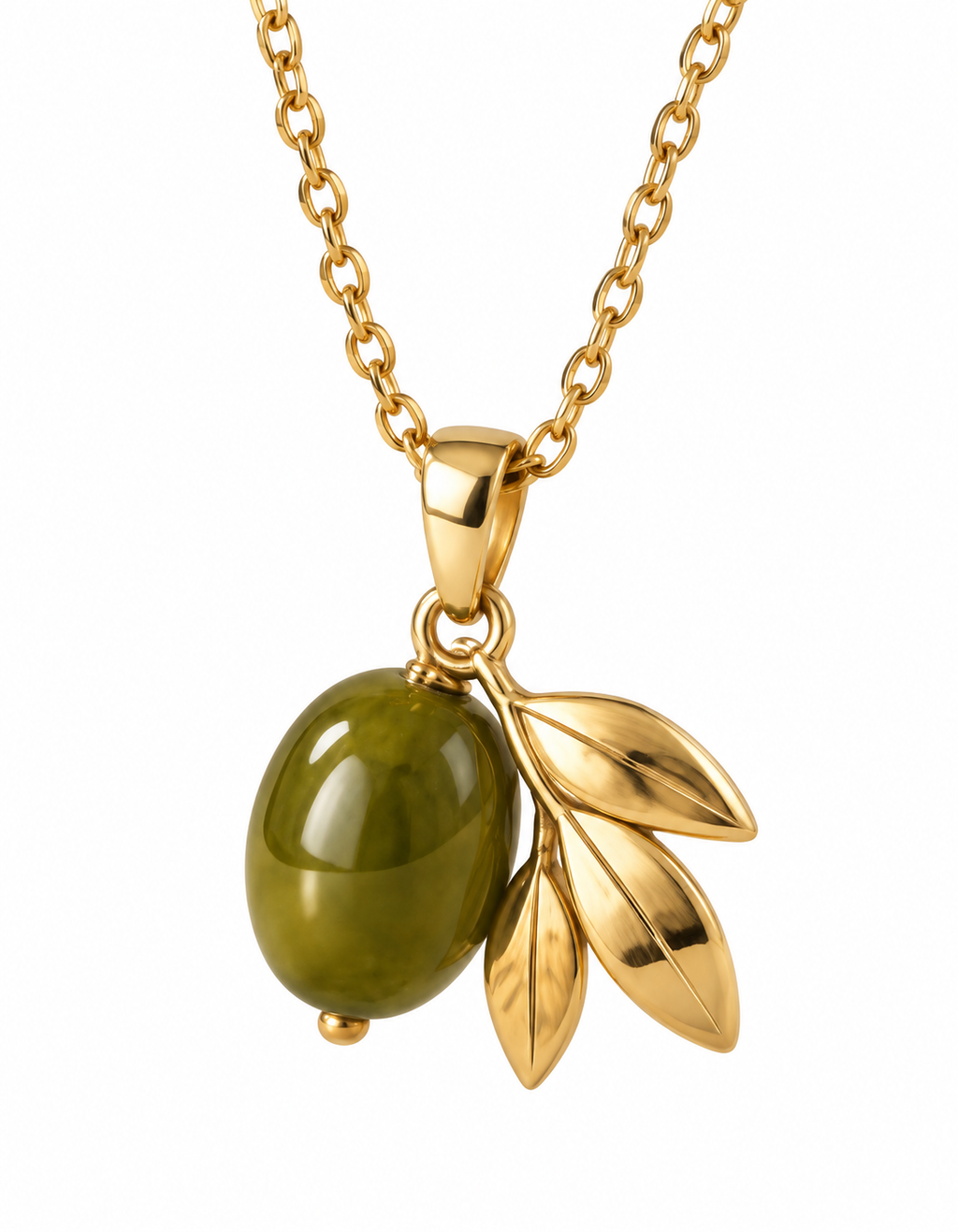 THE APÉRITIF COLLECTION: Extend The Olive Branch Necklace