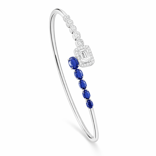 BRIDAL COLLECTION: Something Blue Tennis Bracelet