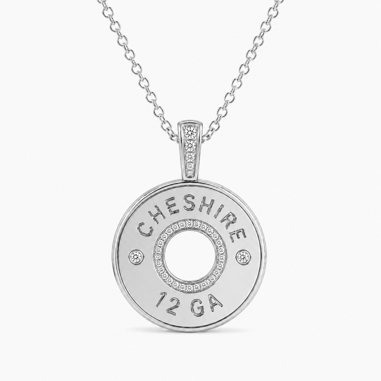 SHOTGUN COLLECTION: 12 Gauge Hollow Pendant