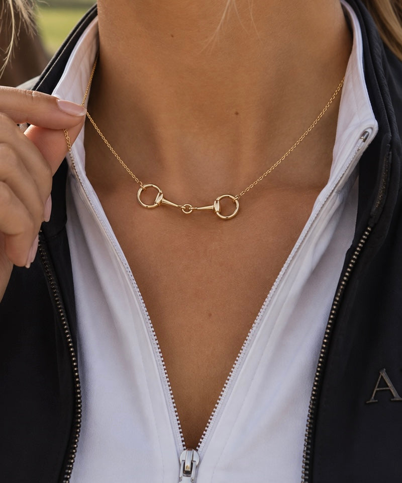 EQUESTRIAN COLLECTION: Small Size Horse Snaffle Pendant