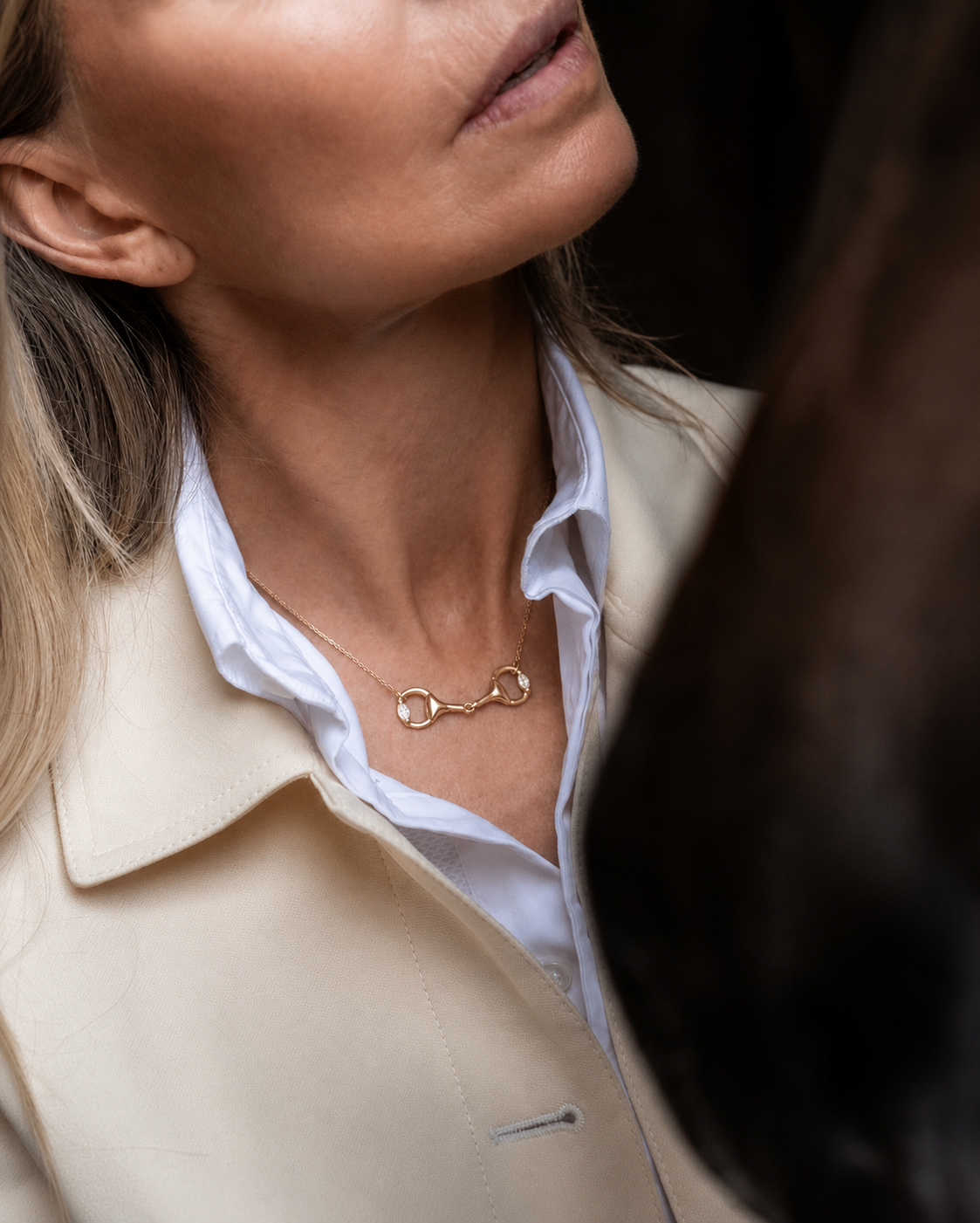 Equestrian necklace