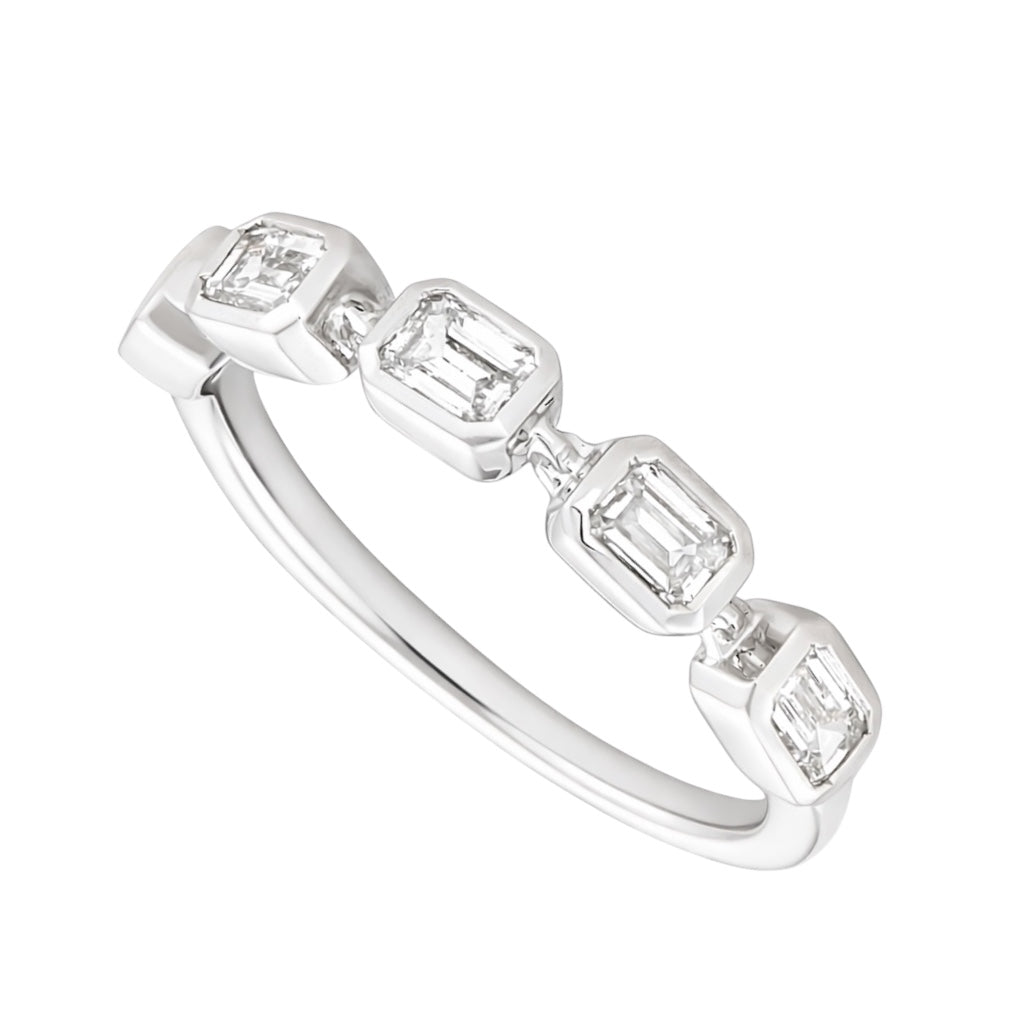 RING COLLECTION: Emerald Eternity Ring