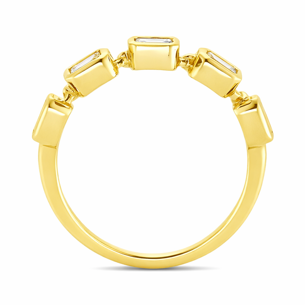 RING COLLECTION: Emerald Eternity Ring