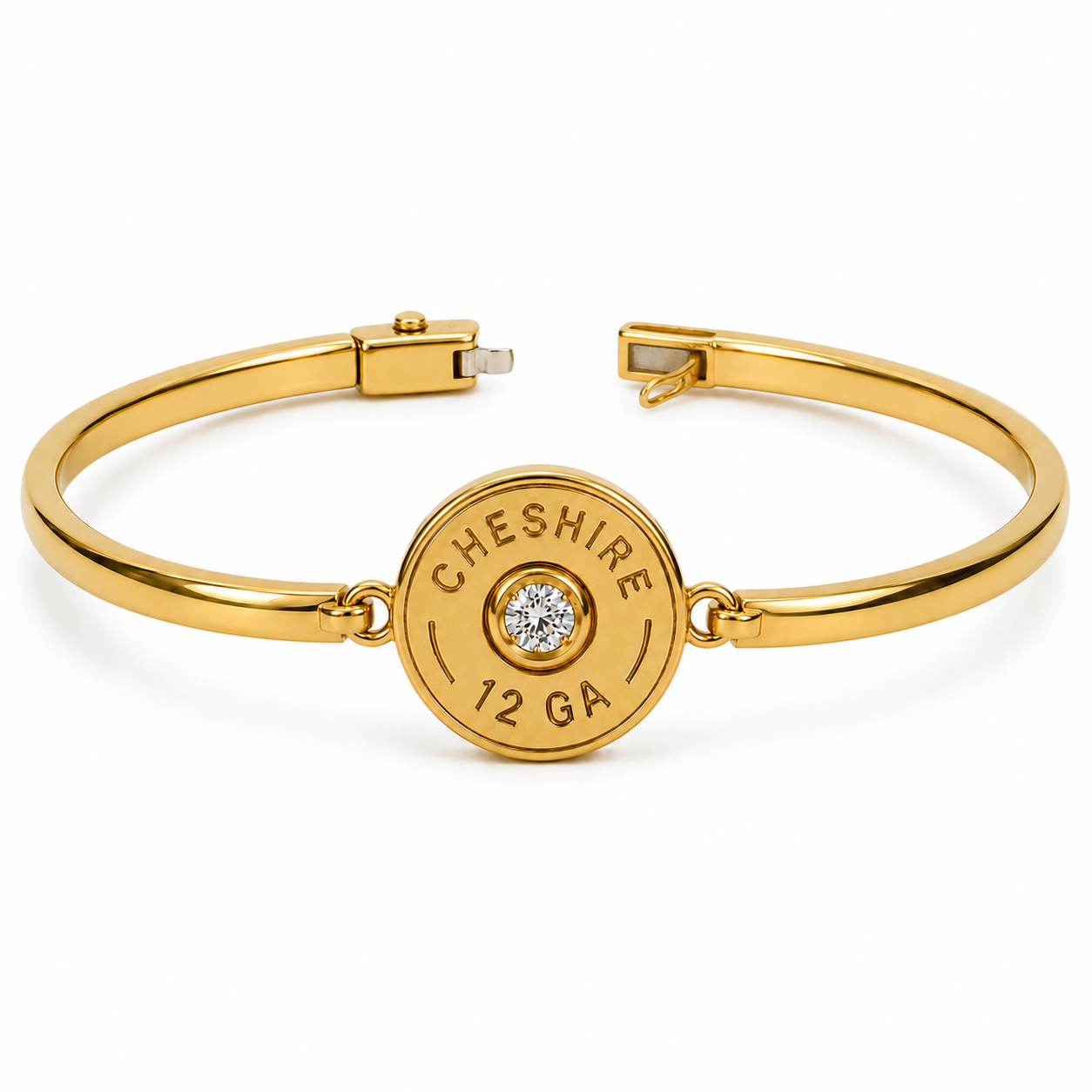 SHOTGUN COLLECTION: Cheshire 12 Gauge Bangle Gold