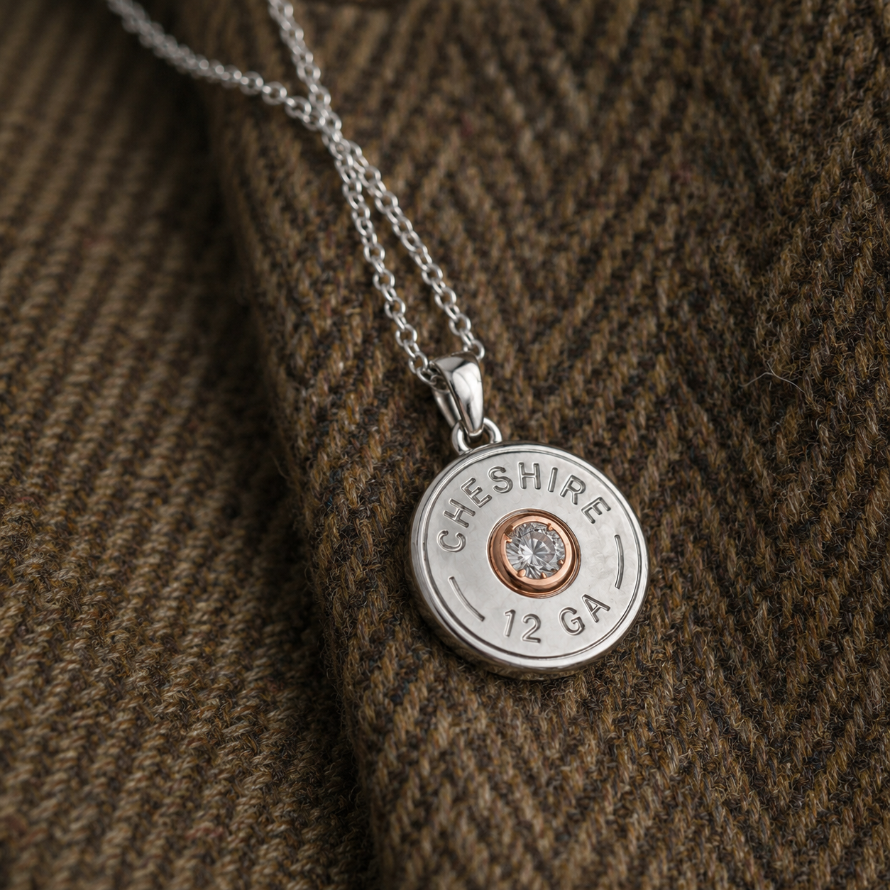 SHOTGUN COLLECTION: 12 Gauge Pendant Mix Copper