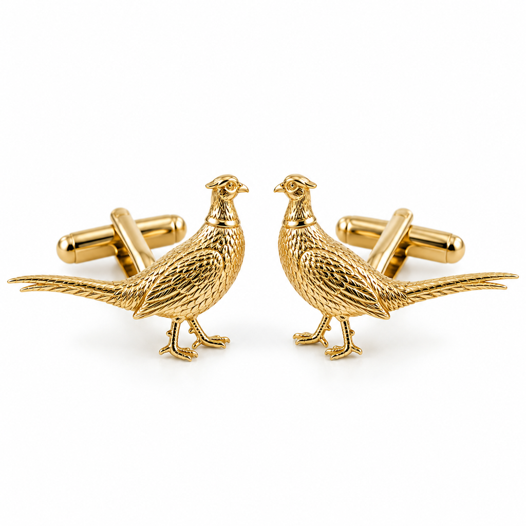 SHOTGUN COLLECTION: Pheasant Cuff Links