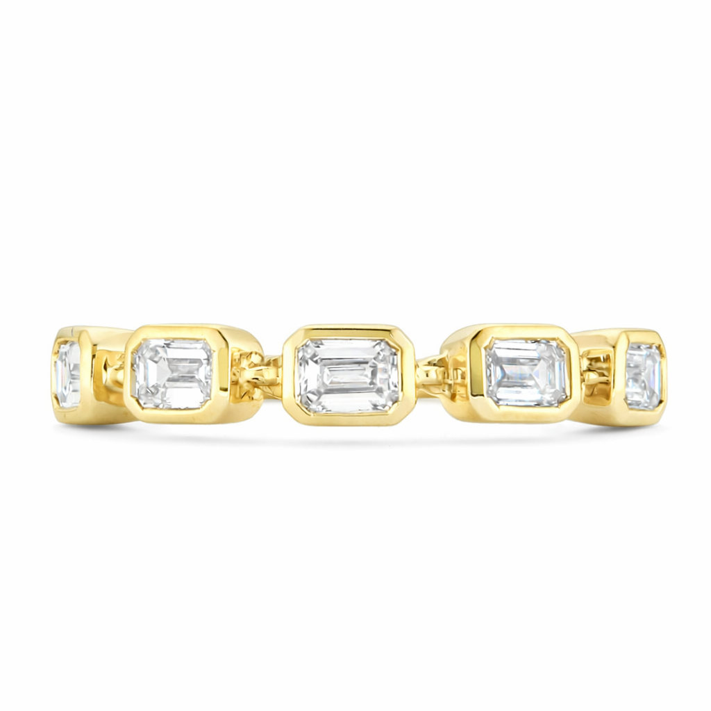 RING COLLECTION: Emerald Eternity Ring