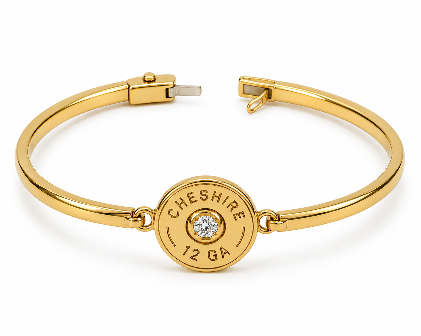 SHOTGUN COLLECTION: Cheshire 12 Gauge Bangle Gold