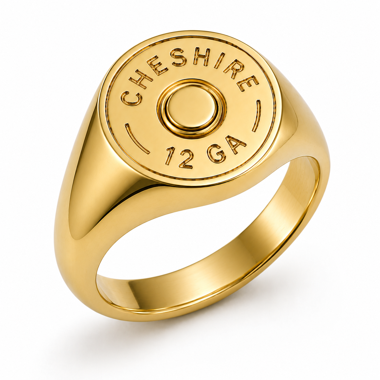 MENS SHOTGUN COLLECTION: Cheshire 12 Gauge Solid Signet