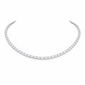 BRIDAL COLLECTION: Oval Tennis Necklace