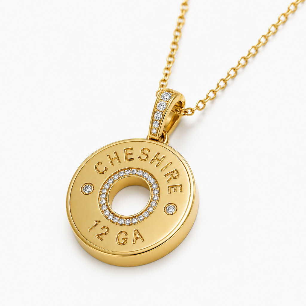 SHOTGUN COLLECTION: 12 Gauge Hollow Pendant