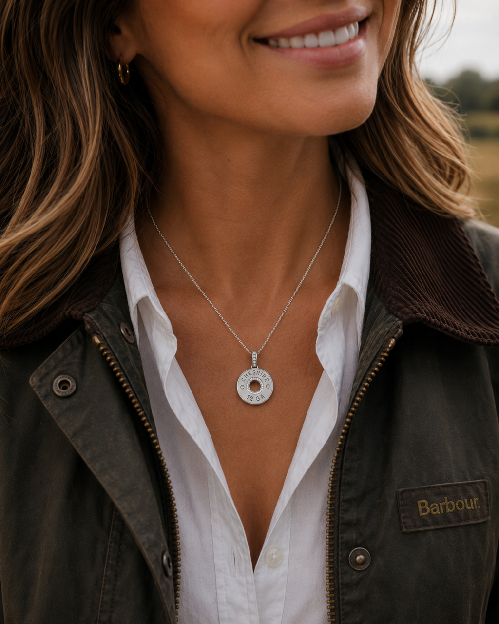 SHOTGUN COLLECTION: 12 Gauge Hollow Pendant