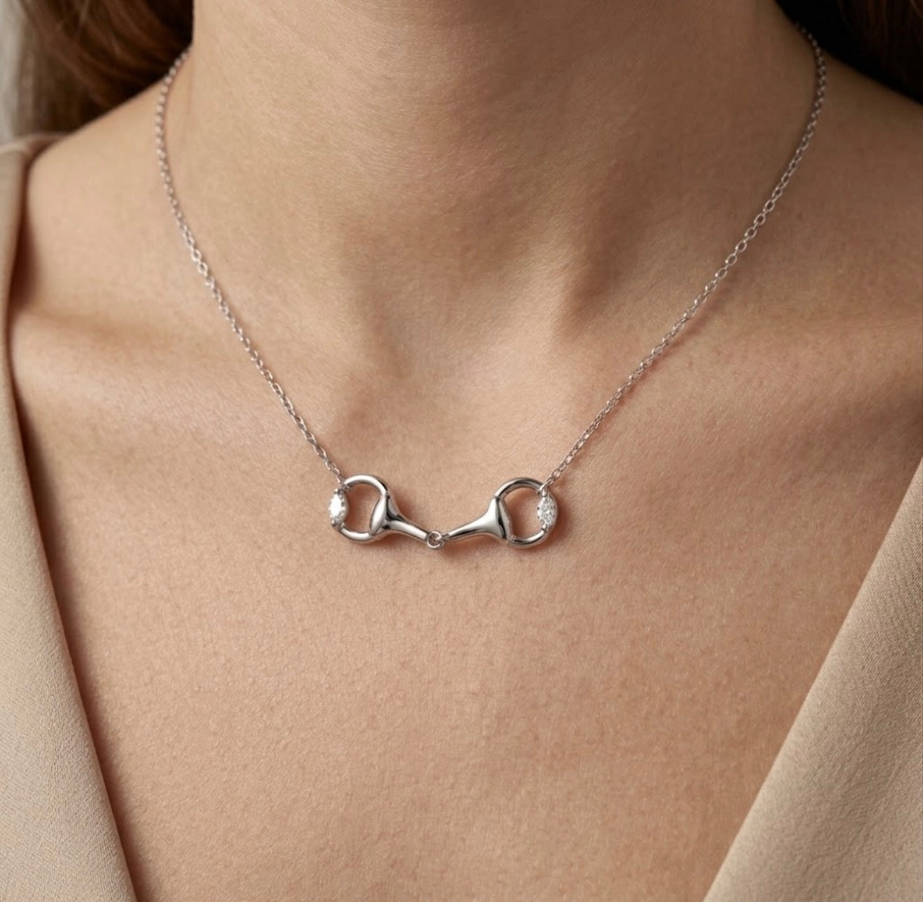 Equestrian necklace