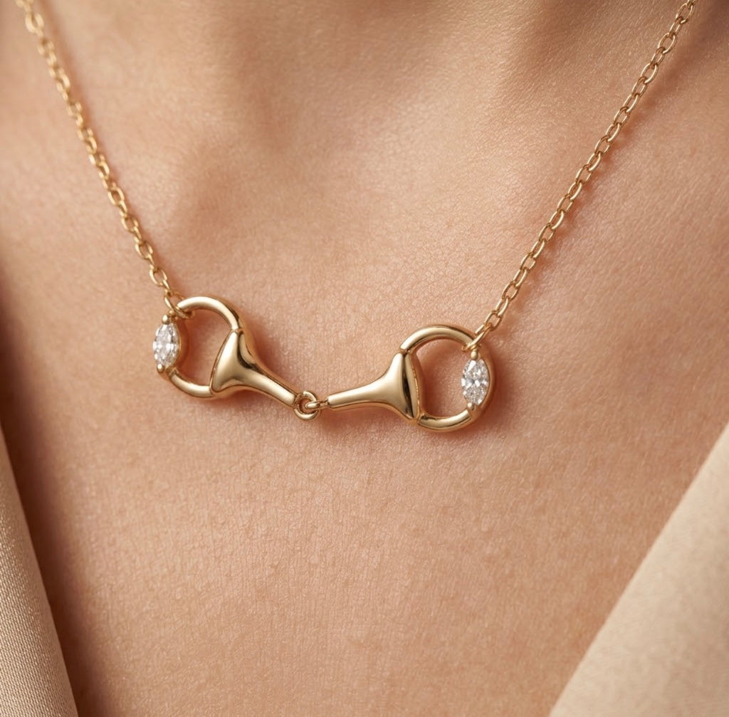 Equestrian necklace
