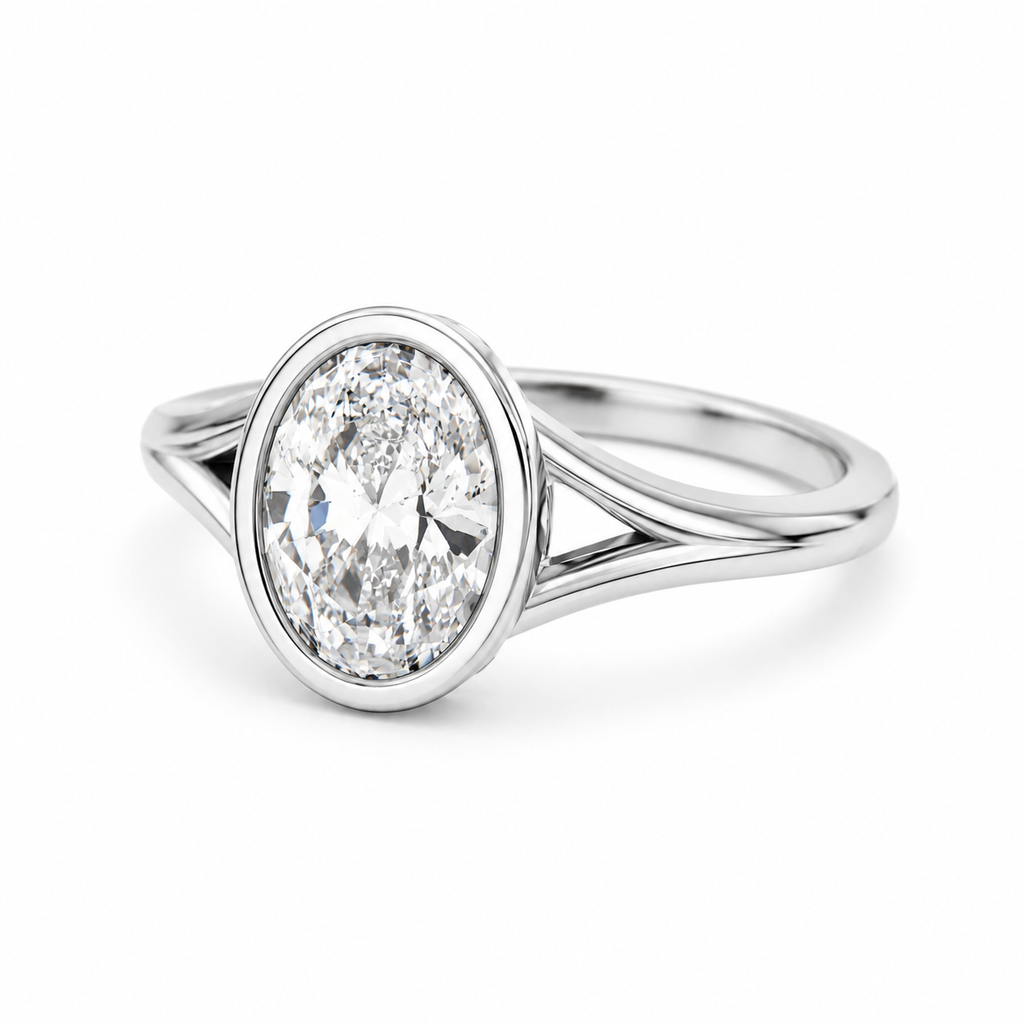 Oval bezel signet
