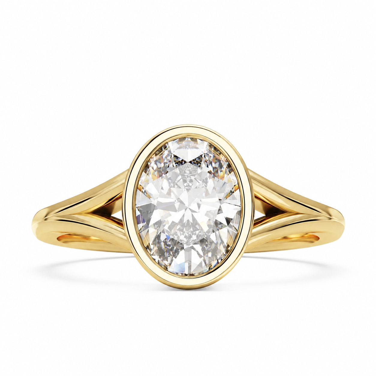 Oval bezel signet