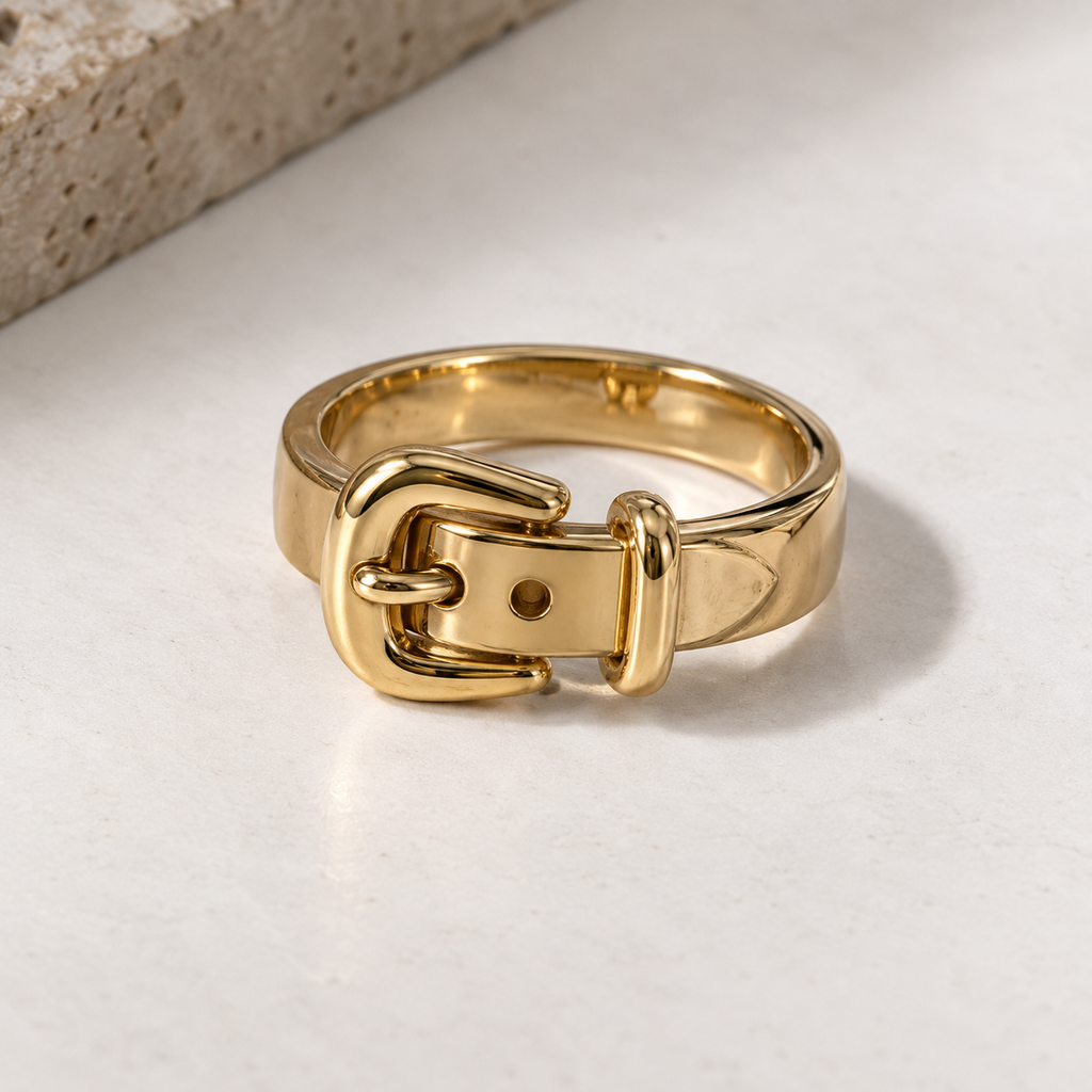 EQUESTRIAN COLLECTION: Chunky Buckle Ring