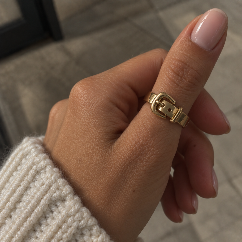EQUESTRIAN COLLECTION: Chunky Buckle Ring