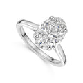 3.00ct Oval Diamond Solitaire Engagement Ring